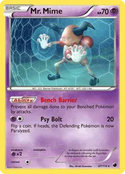 Mr. Mime Plasma Freeze