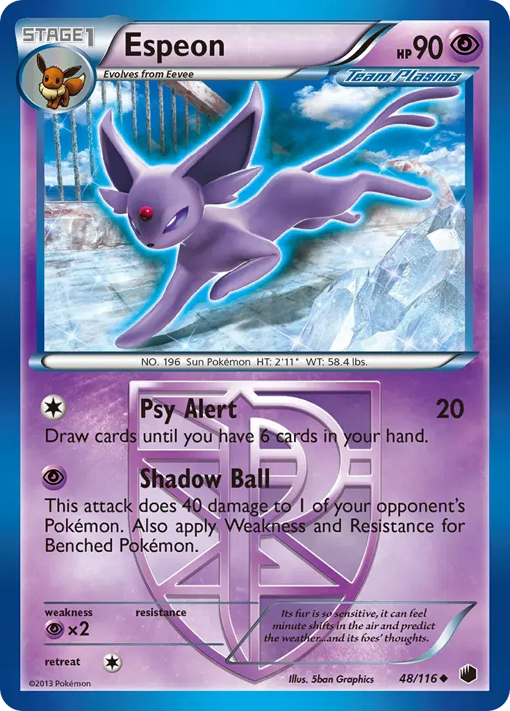 Espeon Plasma Freeze 48