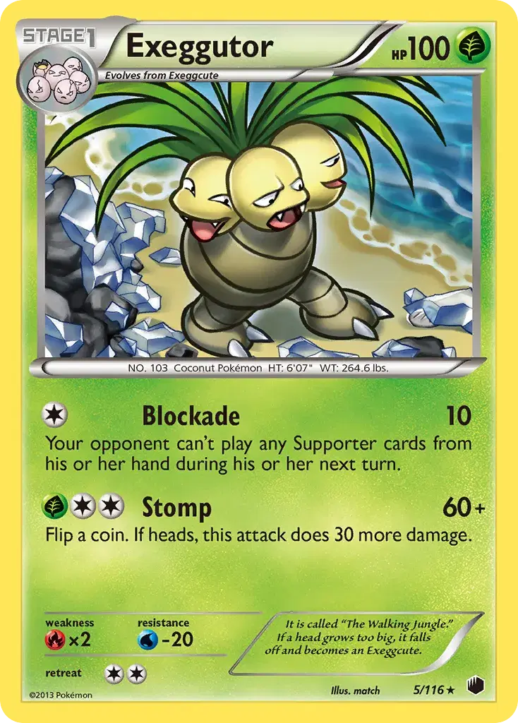 Exeggutor Plasma Freeze 5