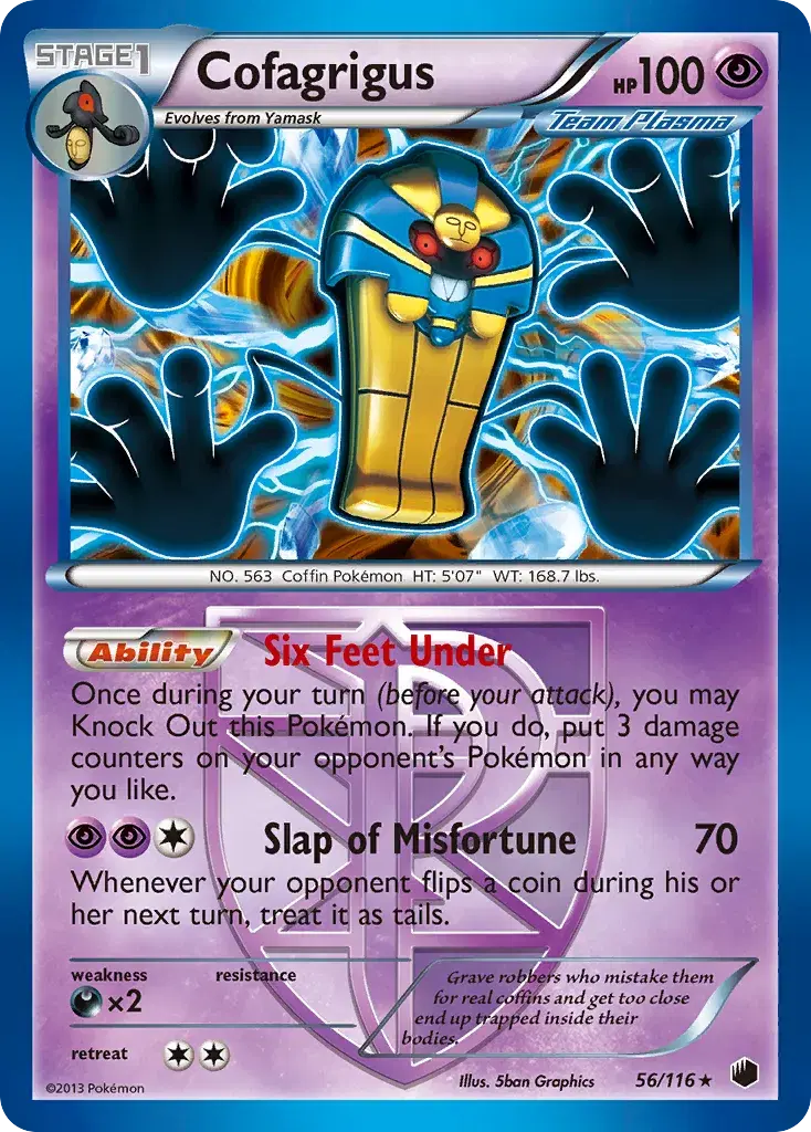 Cofagrigus Plasma Freeze 56