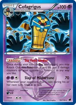 Cofagrigus Plasma Freeze