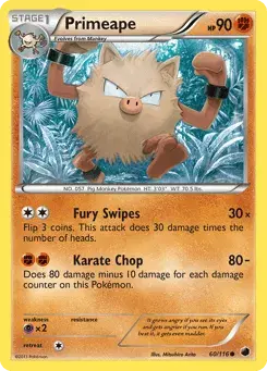 Primeape Plasma Freeze