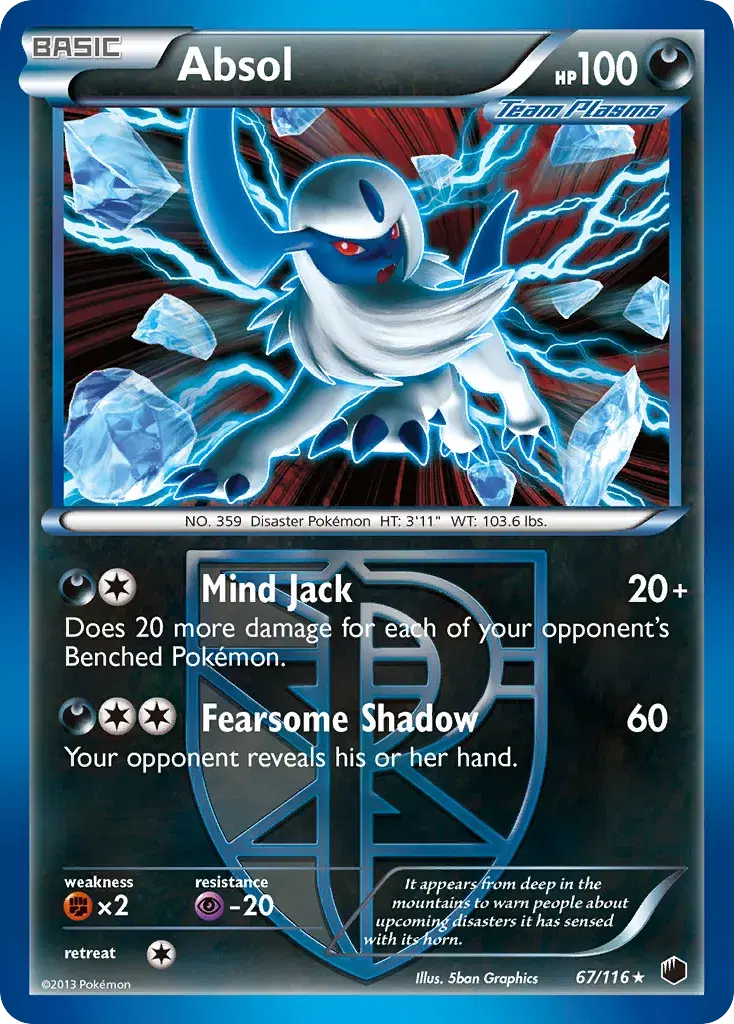 Absol Plasma Freeze 67