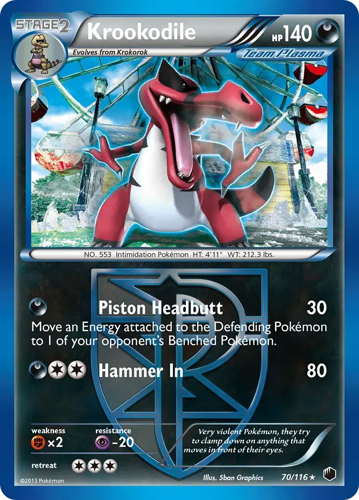 Krookodile Plasma Freeze 70