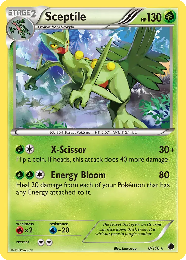 Sceptile Plasma Freeze 8
