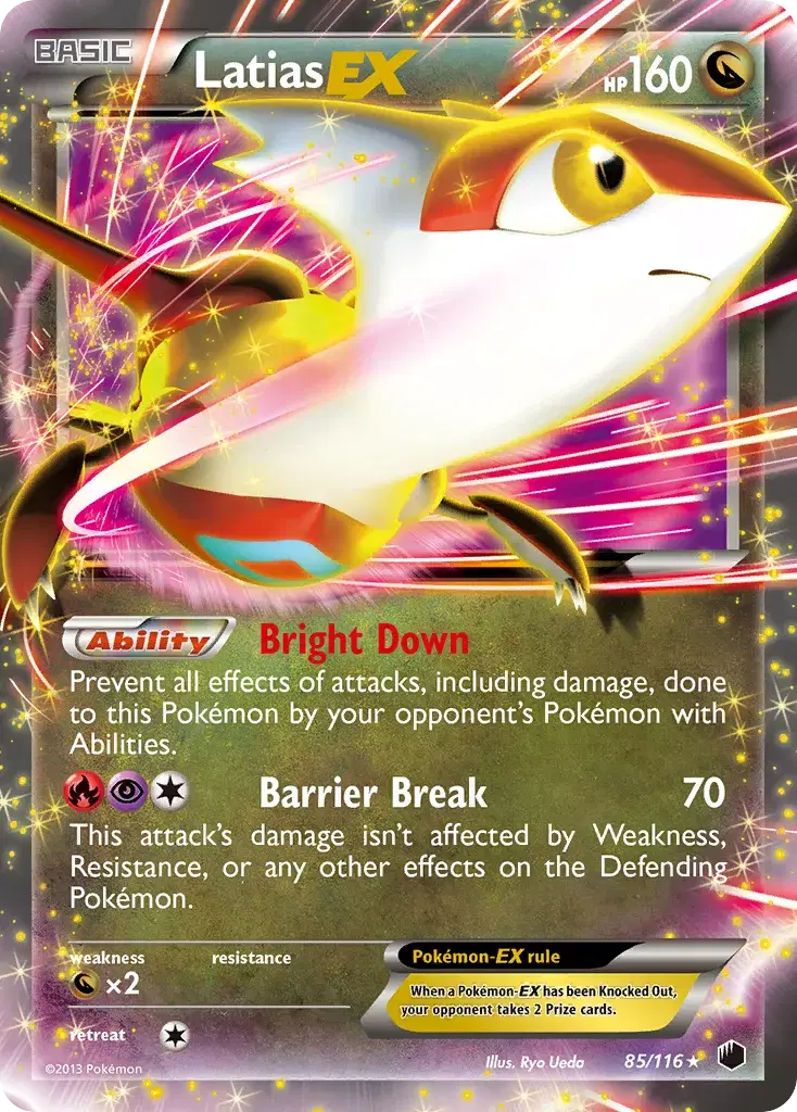 Latias-EX Plasma Freeze 85