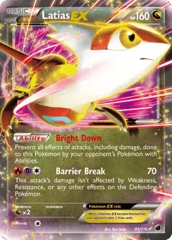 Latias-EX Plasma Freeze
