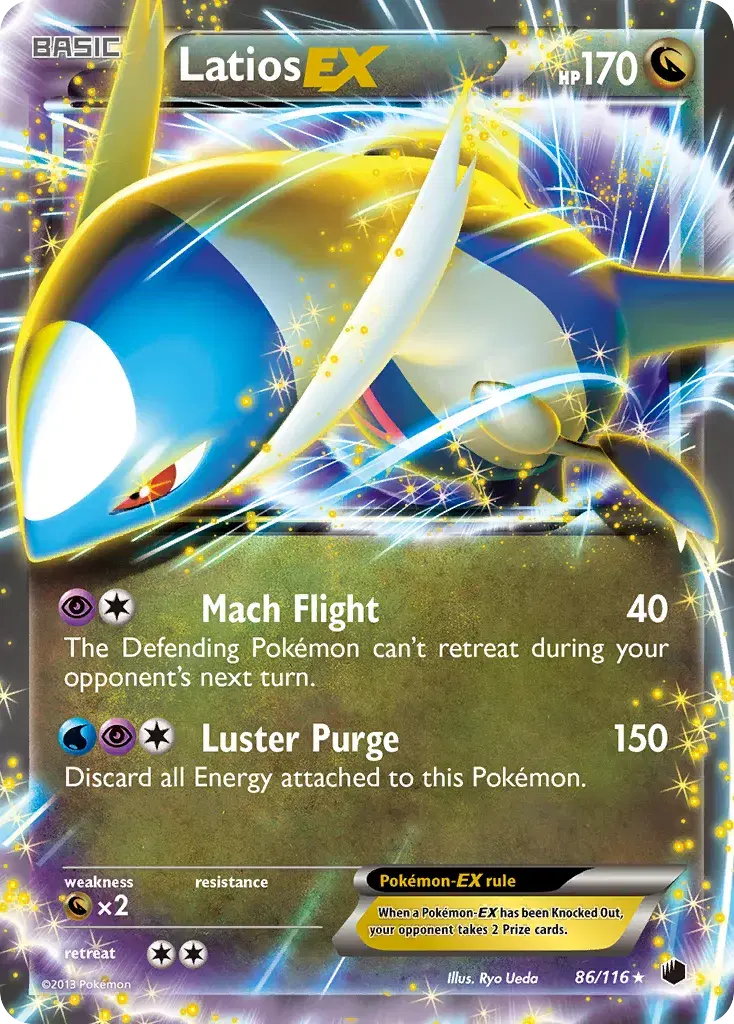 Latios-EX Plasma Freeze 86