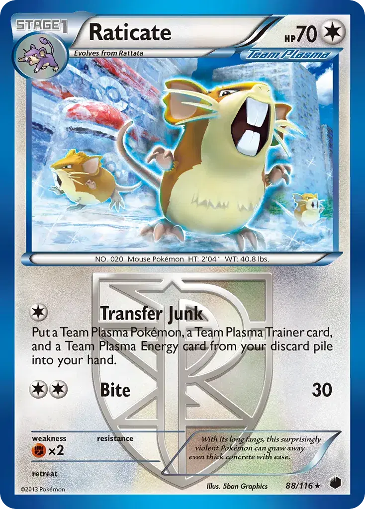 Raticate Plasma Freeze 88
