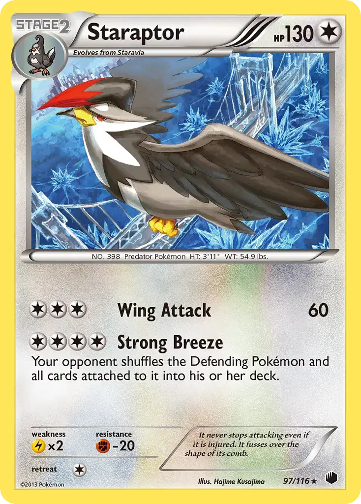 Staraptor Plasma Freeze 97
