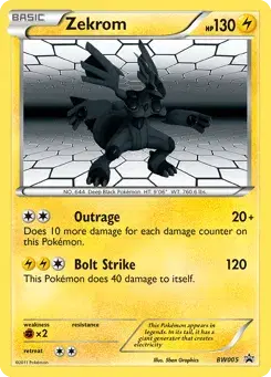 Zekrom BW Black Star Promos