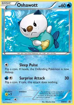 Oshawott BW Black Star Promos