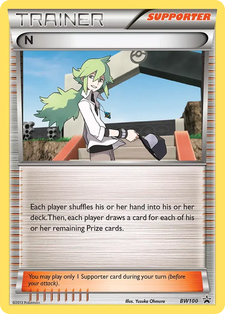 N BW Black Star Promos BW100
