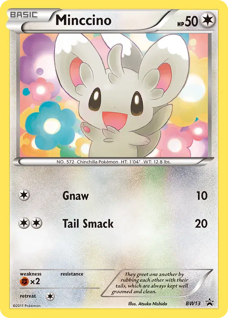 Minccino BW Black Star Promos BW13