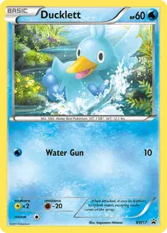 Ducklett BW Black Star Promos