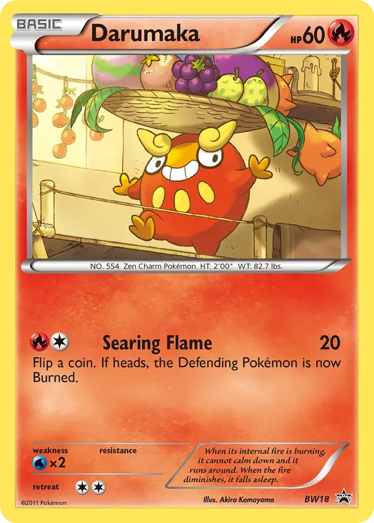 Darumaka BW Black Star Promos BW18