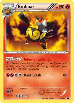 Emboar BW Black Star Promos