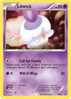 Litwick BW Black Star Promos