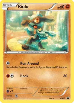 Riolu BW Black Star Promos