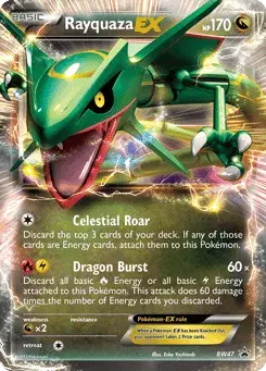 Rayquaza-EX BW Black Star Promos