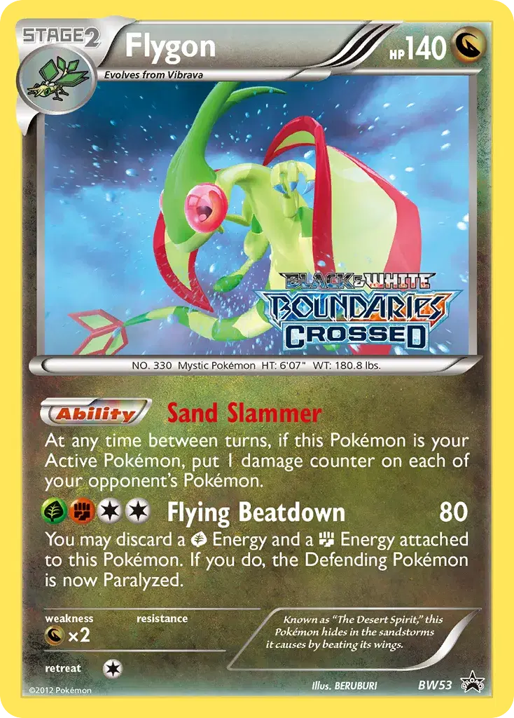 Flygon BW Black Star Promos BW53