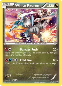 White Kyurem BW Black Star Promos