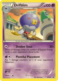 Drifblim BW Black Star Promos