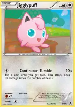 Jigglypuff BW Black Star Promos