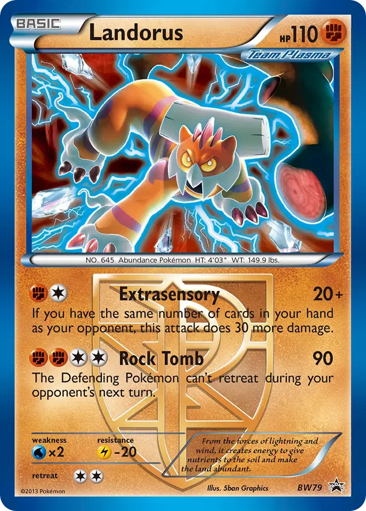 Landorus BW Black Star Promos BW79