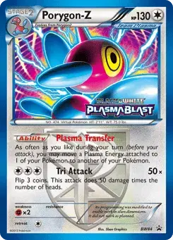 Porygon-Z BW Black Star Promos