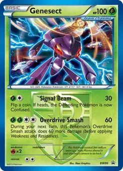Genesect BW Black Star Promos