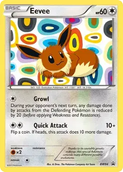 Eevee BW Black Star Promos