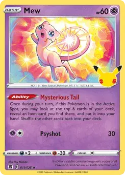 Mew Celebrations