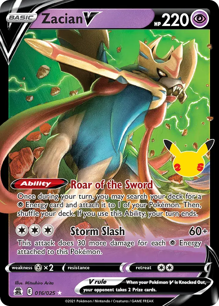 Zacian V Celebrations 16