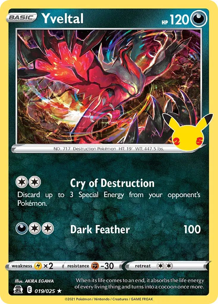 Yveltal Celebrations 19