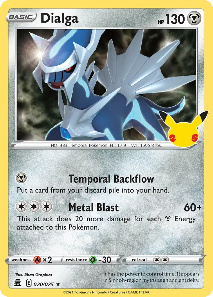 Dialga Celebrations 20