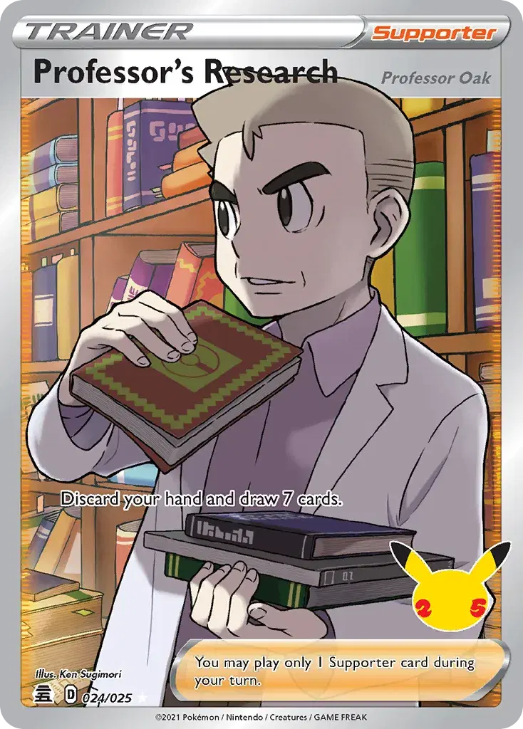 Professor's Research (Professor Oak) Celebrations 24