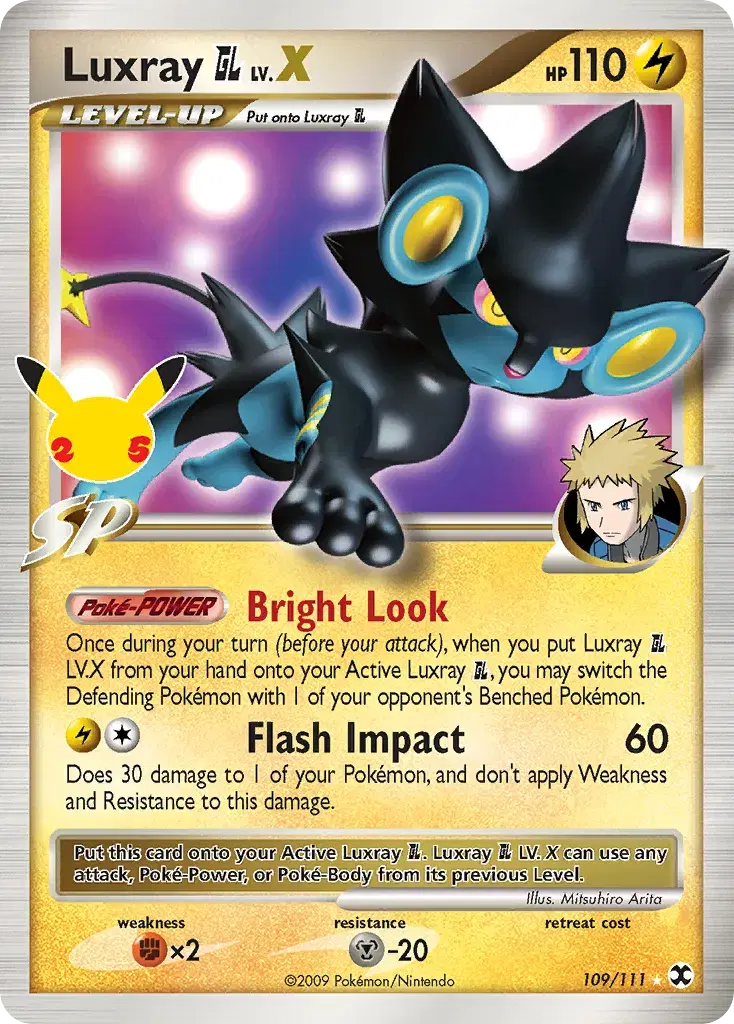 Luxray GL LV.X Celebrations: Classic Collection 109