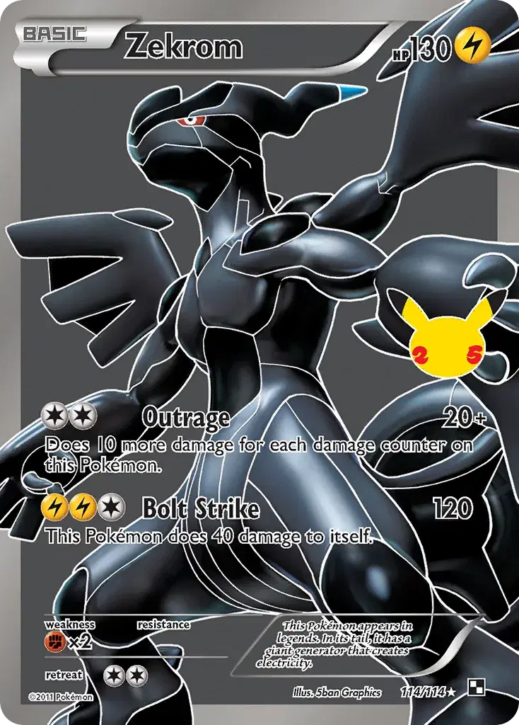 Zekrom Celebrations: Classic Collection 114