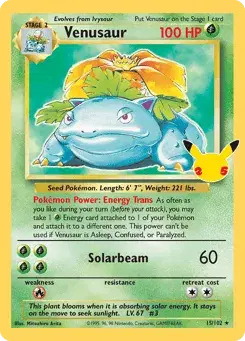 Venusaur Celebrations: Classic Collection