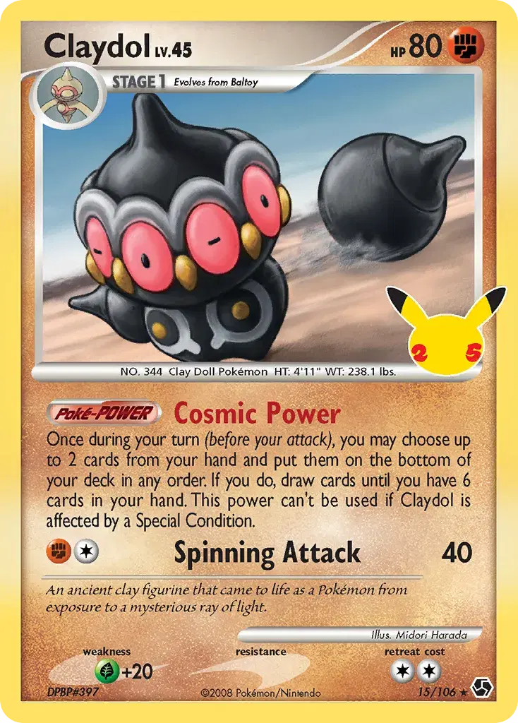 Claydol Celebrations: Classic Collection 15