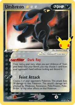 Umbreon ☆ Celebrations: Classic Collection