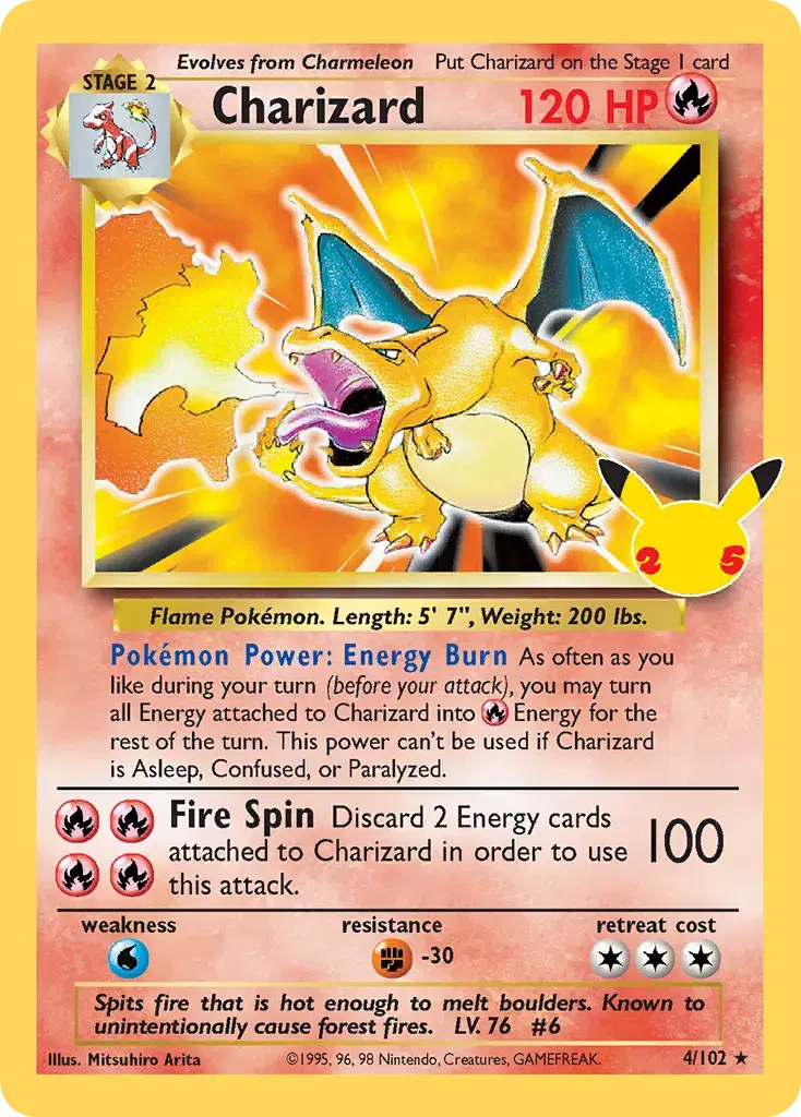 Charizard Celebrations: Classic Collection 4