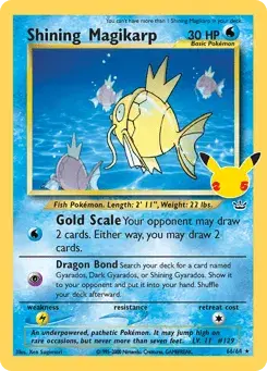 Shining Magikarp Celebrations: Classic Collection
