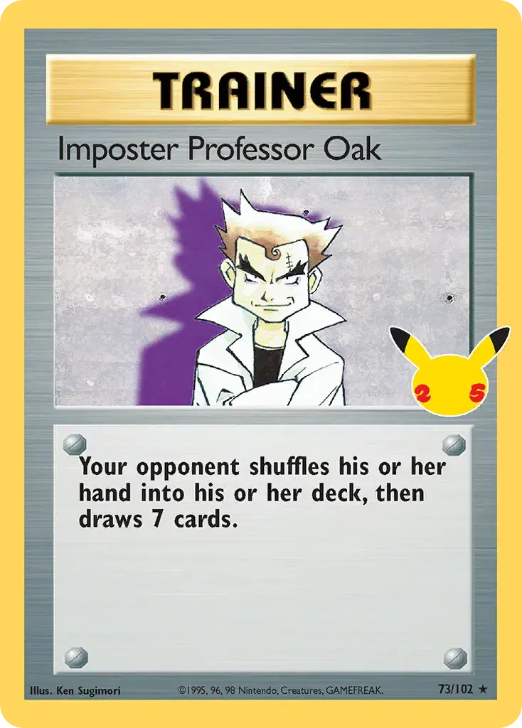 Imposter Professor Oak Celebrations: Classic Collection 73
