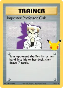 Imposter Professor Oak Celebrations: Classic Collection