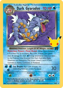 Dark Gyarados Celebrations: Classic Collection