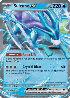Suicune ex Pokémon TCG Classic - Blastoise