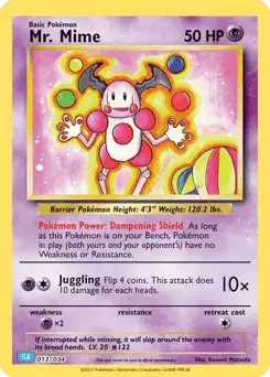 Mr. Mime Pokémon TCG Classic - Blastoise