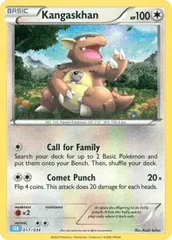 Kangaskhan Pokémon TCG Classic - Blastoise